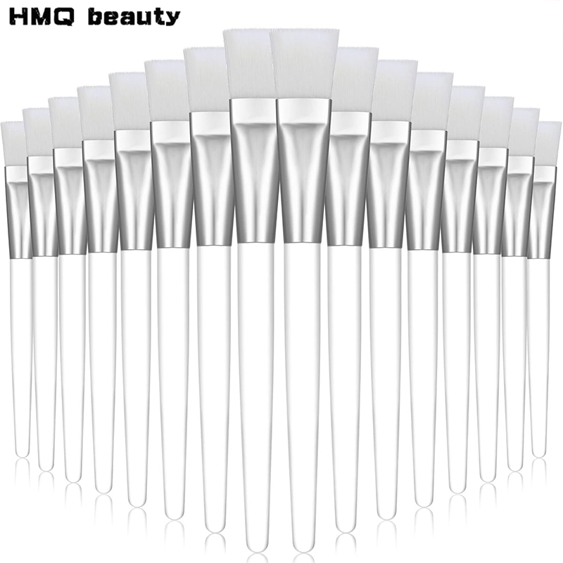 Makeup Beauty Ro - 12 ピース/セットフェイシャルマスクブラシソフト毛透明クリスタルロッドフェイスアプリケーターブラシ DIY スキンケアサロンスパメイクツール