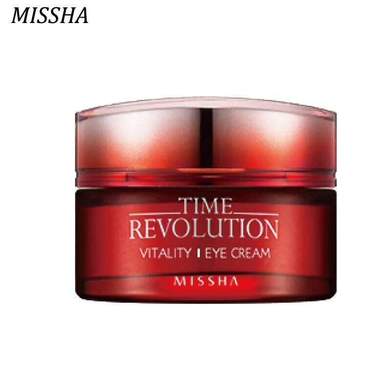 Merit Beauty Makeup - MISSHA タイムレボリューション バイタリティ アイクリーム 25g 小じわ・目元のたるみを軽減