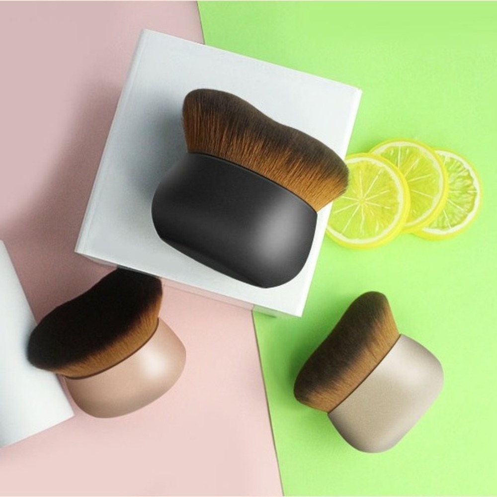 Makeup Beauty Ro - ソフトボディメイクブラシ特大多機能セルフタンバックアプリケーター 65 ミリメートルワイドヘッドプロフェッショナル歌舞伎ブラシ