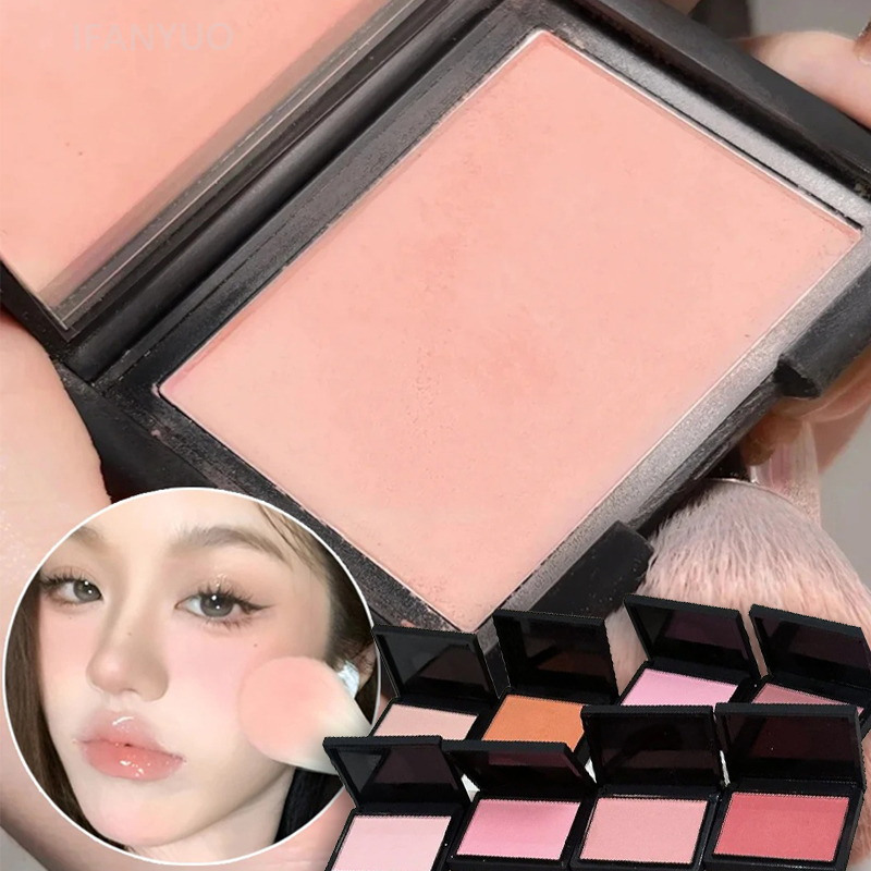Beauty Makeup Palette - モノクロマットブラッシャーパレット ソフトシルキーチーク ナチュラルフェイシャルルージュプレート 持続性のあるヌード低彩度パウダーブラッシャーメイクアップ