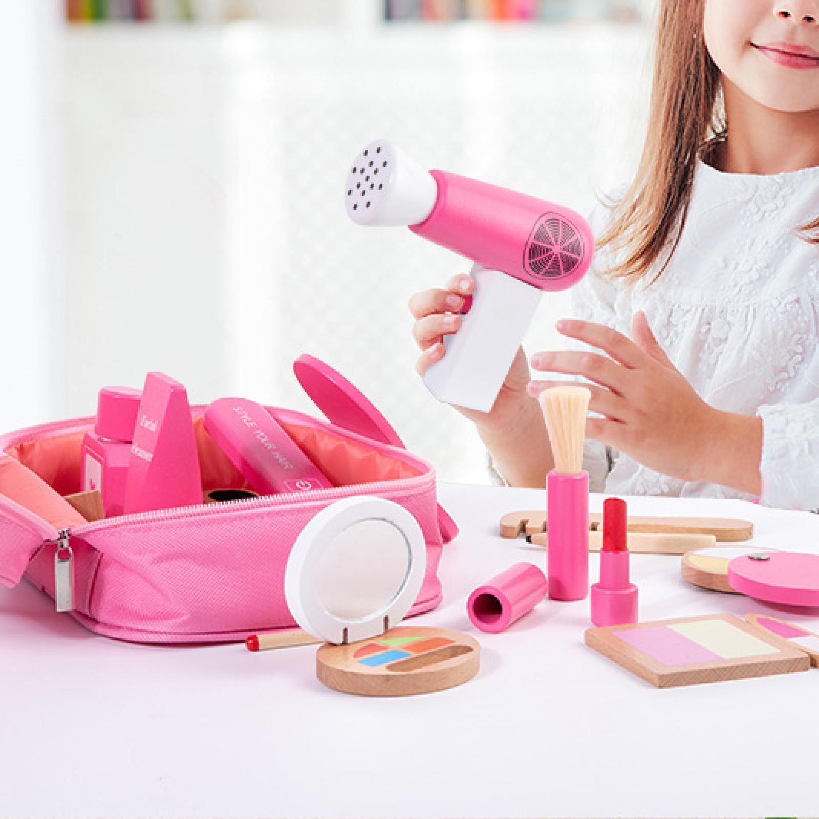Beauty Makeup For Kids - キッズごっこ遊びブラシプレイメイクアップビューティーセット 女の子用 対象年齢 3-6歳 子供