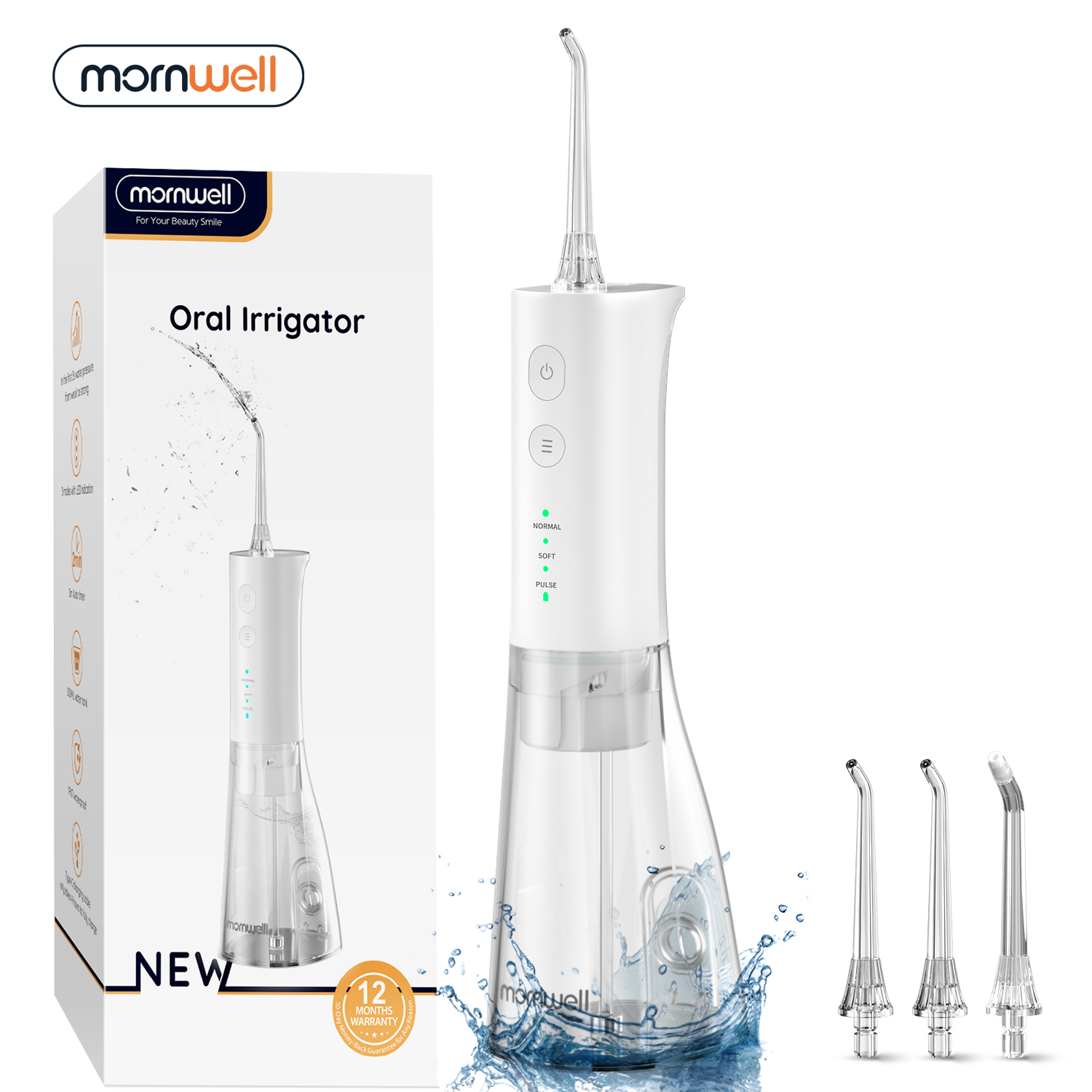 Micellar Water Cleanser - 新しいウォーターフロス F29/D52 ポータブルウォーターフロッサー USB 充電式口腔ウォータージェットピックフロッサー 4