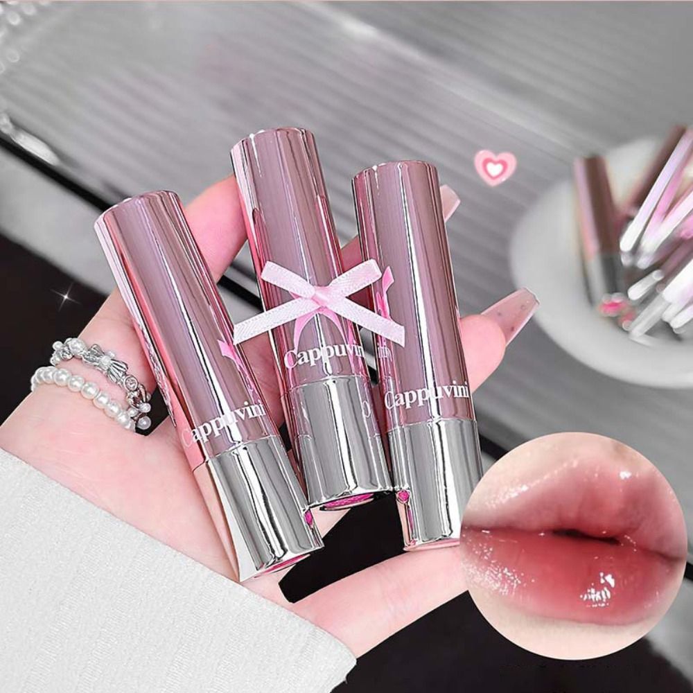 Beauty Makeup Girl - ファッションフェードリップライン保湿リップバーム軽くて潤いのある持ち運びやすいリップメイク美容と健康小さなリップグロス女の子向け
