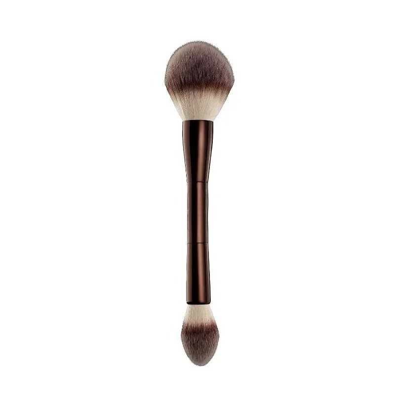 Makeup Beauty Ro - メイクアップブラシ用 ラウンドヘッドパウダーブラシ 柔らかく肌に優しいファイバーヘア ファッションデザイン シングルフェイスブラシ