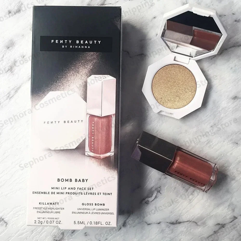 Huda Beauty Makeup Set - Fenty Beauty リップグロス 2 in 1