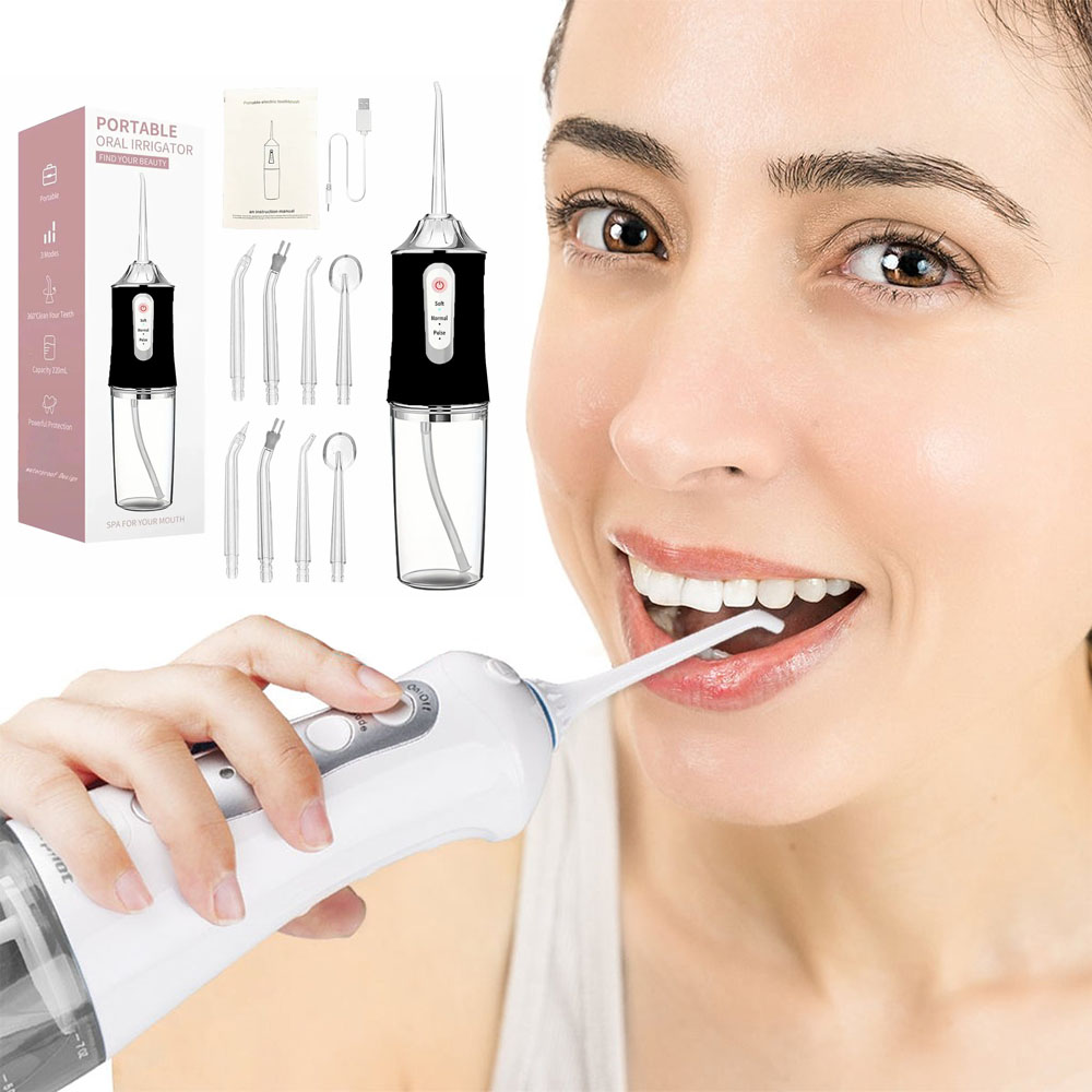 Micellar Water Cleanser - デンタルイリゲーター ウォーターフロッサー BPAフリー ノズル交換可能 矯正用 グルナンダ