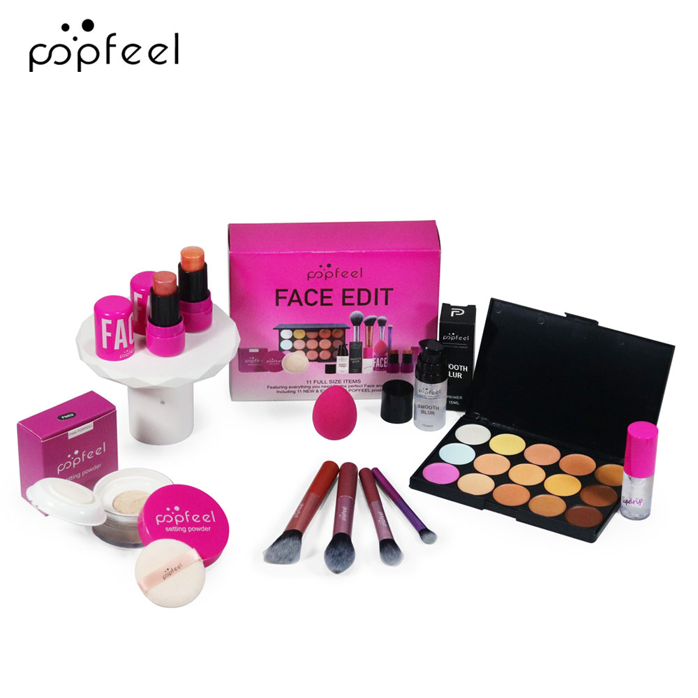 POPFEEL バレンタインデー＆ホリデーメイクアップギフト - Huda Beauty Makeup Set のレビューと価格