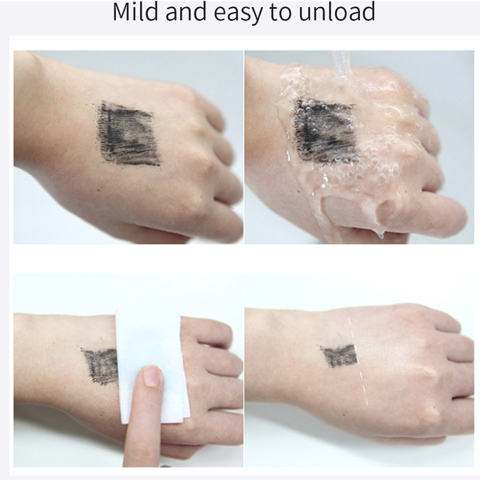 Qibest-長くて厚いまつ毛用のマスカラ4Dマスカラ,黒, - Huda Beauty Makeup Set のレビューと価格