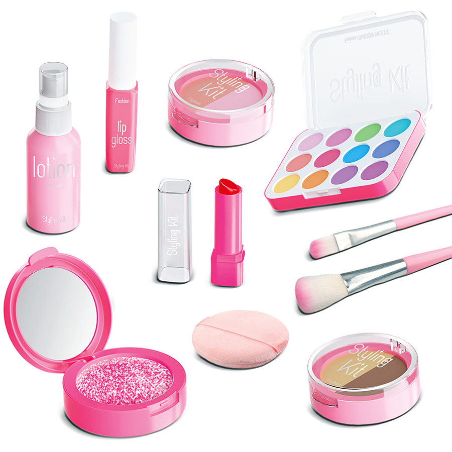10 ピース/セットシミュレーションごっこメイクままごとおも - Beauty Makeup For Kids のレビューと価格