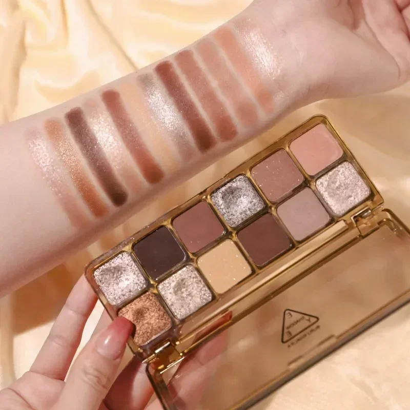 耐久性のあるアイシャドウパレット,12色,マット,着色パウダ - Beauty Makeup Palette のレビューと価格