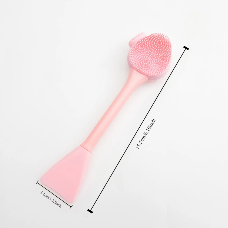 1PC 多目的クレンジングブラシフェイシャルマスクスパチュラ - Makeup Beauty Ro のレビューと価格