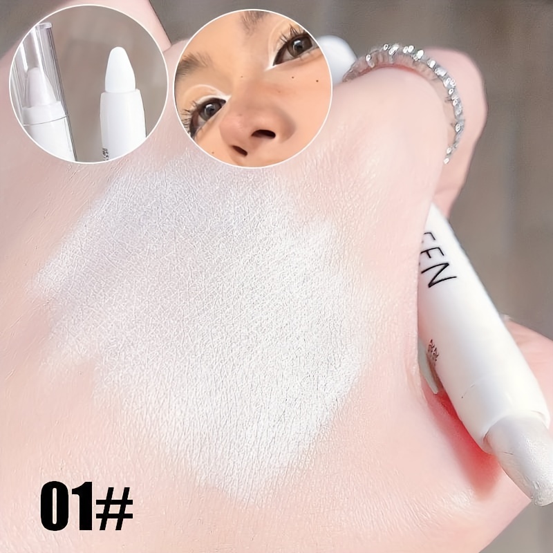 1PC グリッターハイライターペン真珠光沢のあるマットホワイ - Rare Beauty Makeup Highlighter のレビューと価格