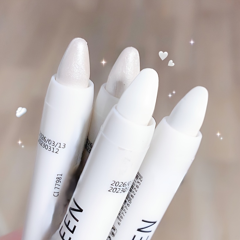1PC グリッターハイライターペン真珠光沢のあるマットホワイ - Rare Beauty Makeup Highlighter のレビューと価格
