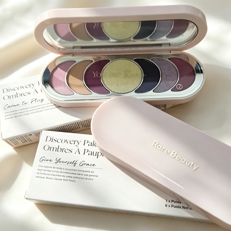高級アイシャドウプレートパールスパンコールアイシャドウメイク - Rare Beauty Makeup Highlighter のレビューと価格