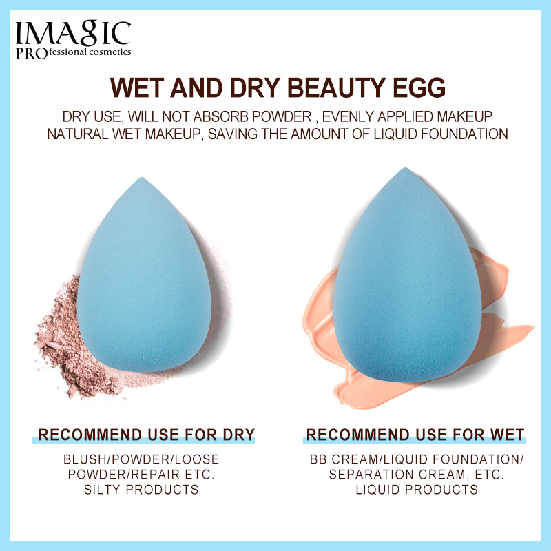 IMAGIC メイクアップスポンジプロフェッショナル化粧パフ - Beauty Makeup Wholesale のレビューと価格