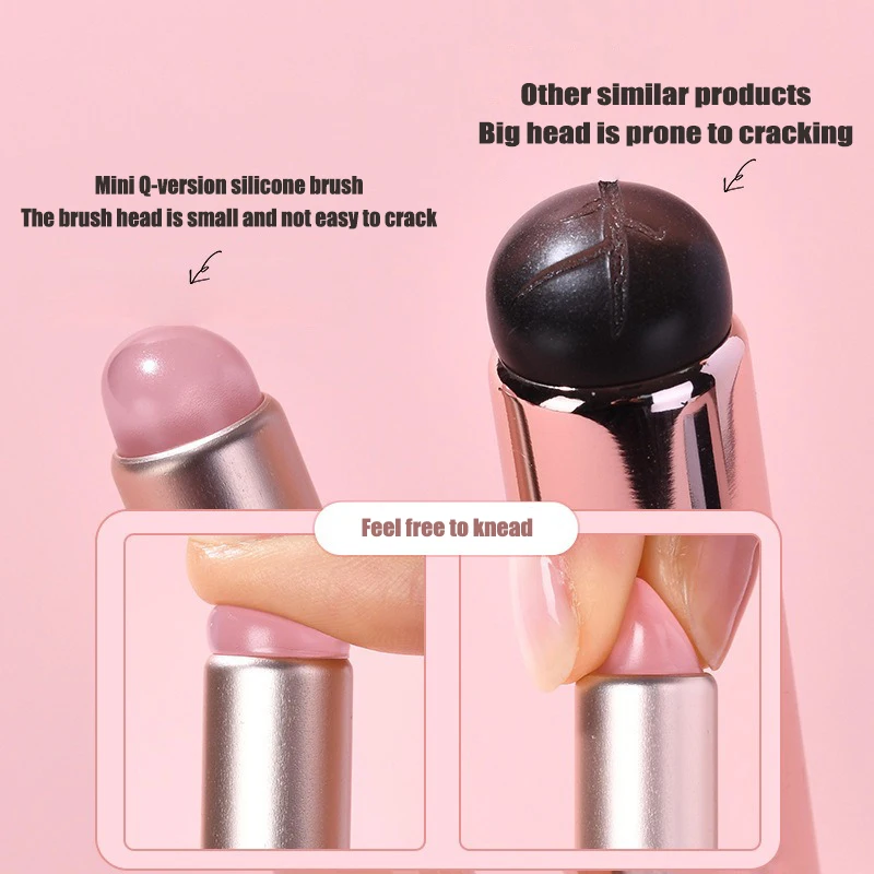 1 個ネイルアートシリコーンアプリケータースティックブラシ口 - Lip Liner Pencil のレビューと価格