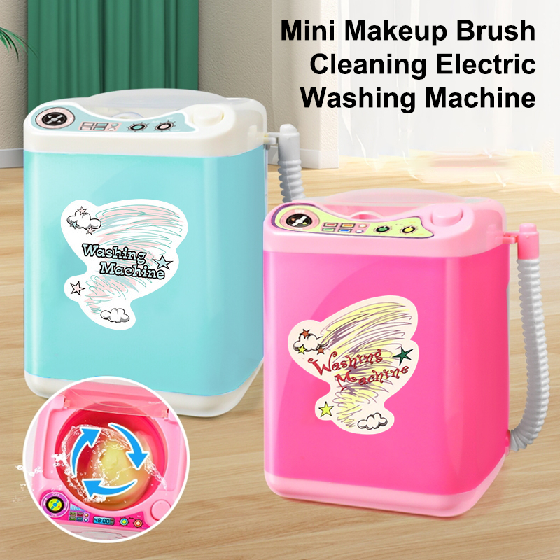 ミニパウダーパフ子供スポンジ電気洗浄プラスチックメイクツール - Beauty Makeup For Kids のレビューと価格