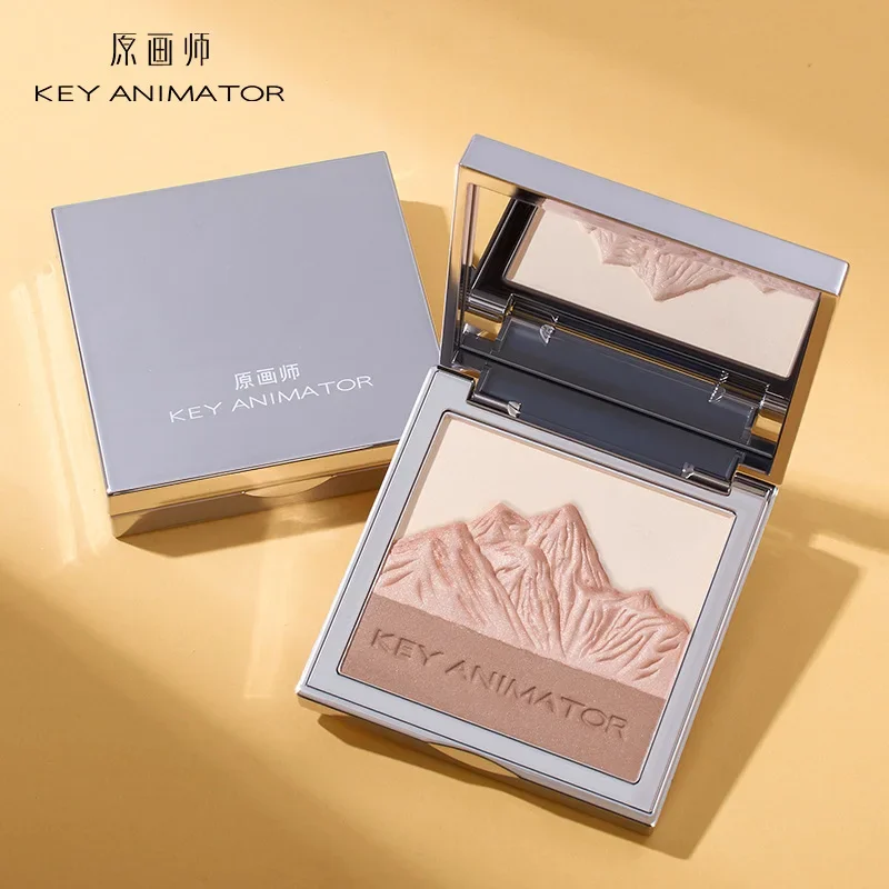 キーアニメーター ハイライターパウダーパレット ブラッシャー - Beauty Makeup Palette のレビューと価格