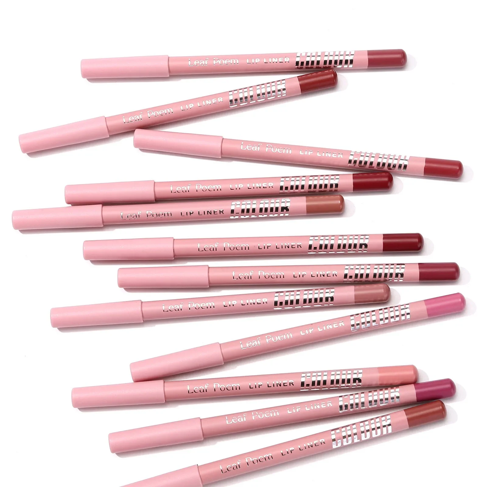 口紅リップライナーペンセットマットベルベットリップライナーペ - Lip Liner Pencil のレビューと価格