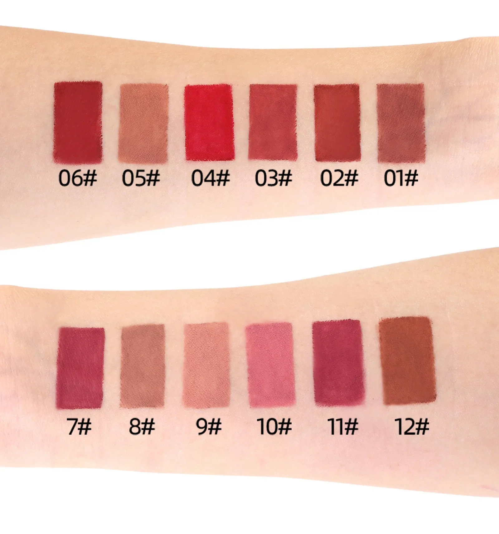 口紅リップライナーペンセットマットベルベットリップライナーペ - Lip Liner Pencil のレビューと価格