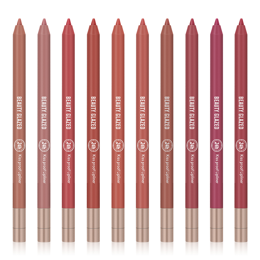 10 色のリップライナー防水、防汗、マットマルチカラー補正リ - Lip Liner Pencil のレビューと価格