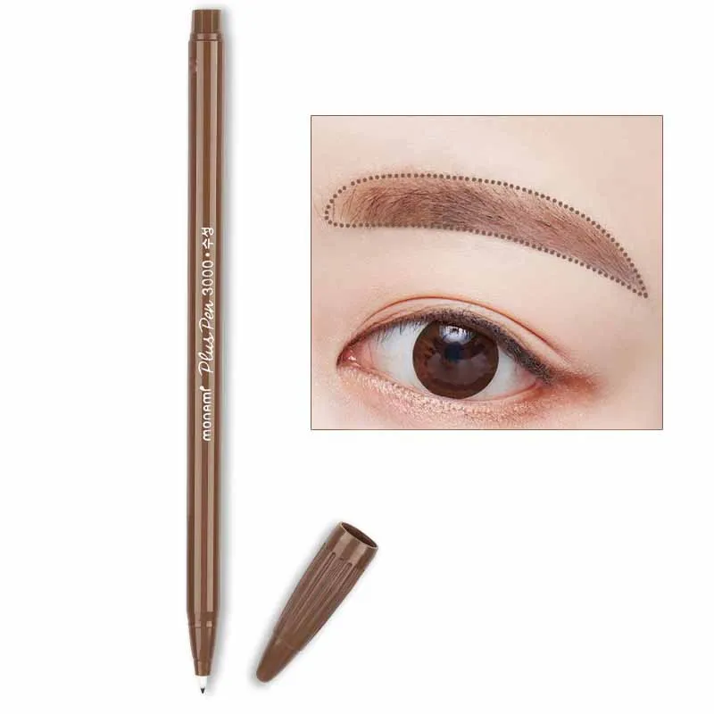 2 個防水タトゥーペンシル眉毛リップライナー黒茶色赤 Mic - Lip Liner Pencil のレビューと価格