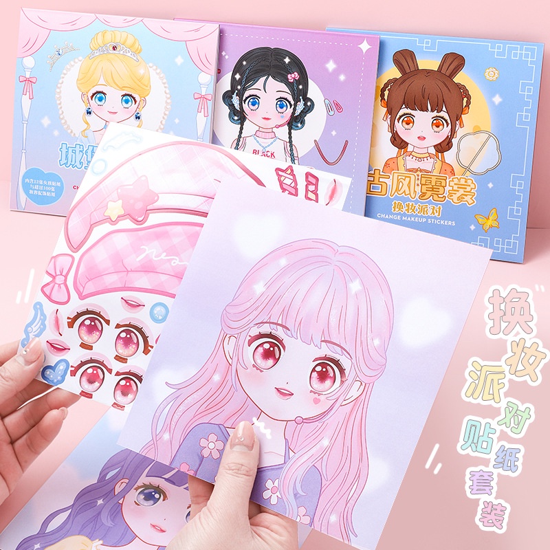 子供向けのメイクアップ,プリンセスデザインの子供向けステッカ - Beauty Makeup For Kids のレビューと価格