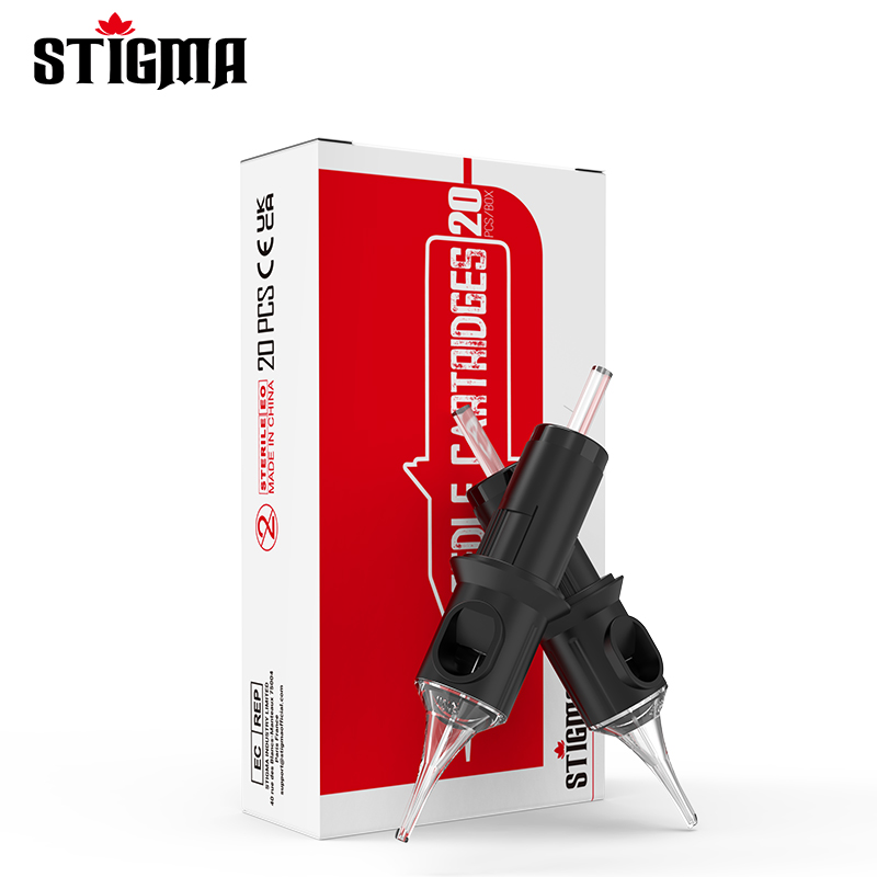 STIGMA 20 個タトゥー針使い捨て滅菌革命カートリッジ - Merit Beauty Makeup のレビューと価格