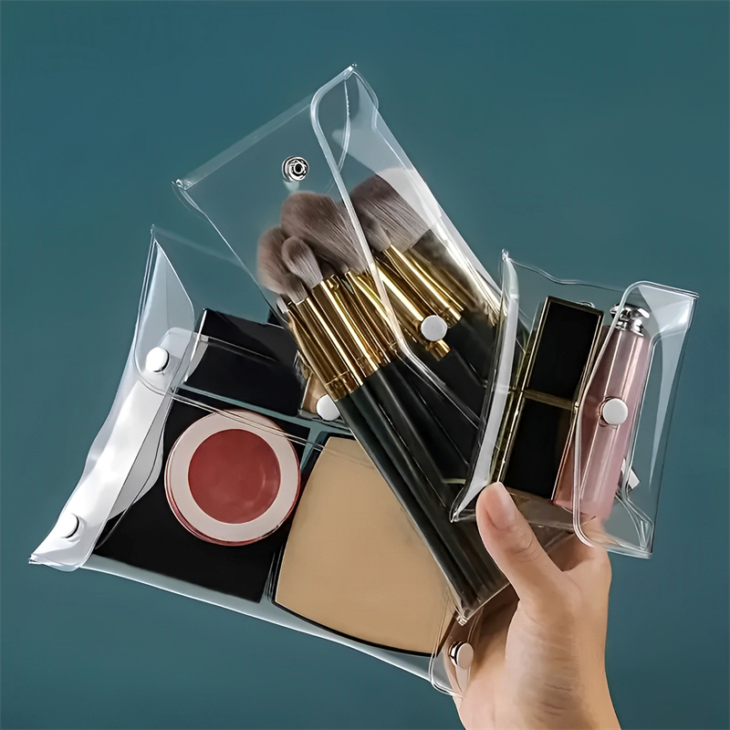 透明化粧品バッグ S/M/L ポータブル PVC オーガナイ - Beauty Makeup Wholesale のレビューと価格