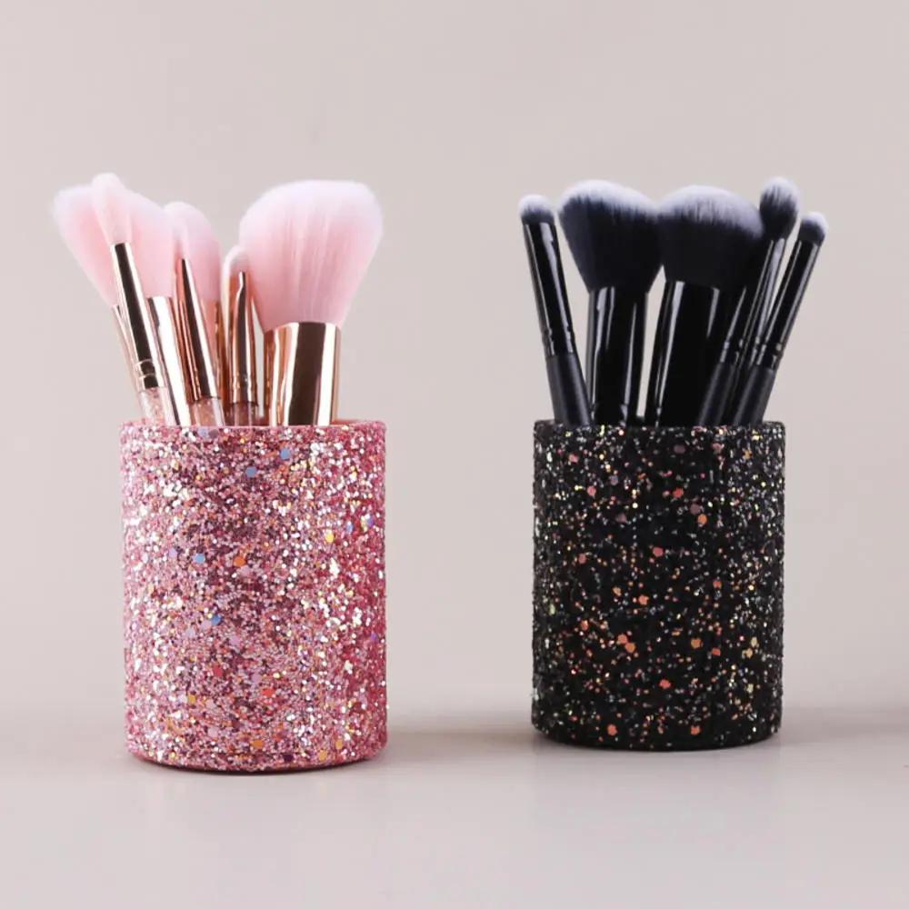 スパークリングメイクアップブラシバケット化粧品収納ペンボック - Lip Liner Pencil のレビューと価格