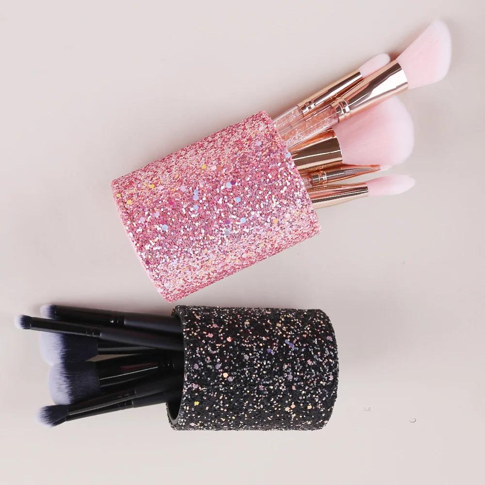 スパークリングメイクアップブラシバケット化粧品収納ペンボック - Lip Liner Pencil のレビューと価格