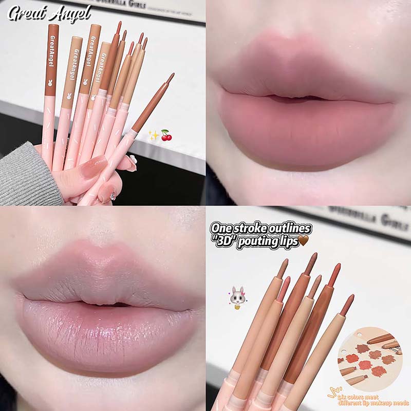 韓国製リップライナー 防水マットリップライナーペンシル カッ - Lip Liner Pencil のレビューと価格