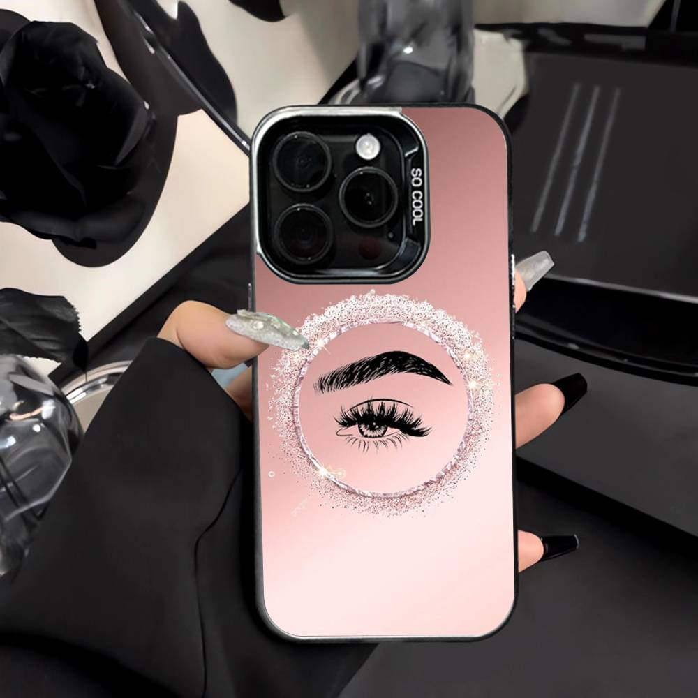 美容メイクアップまつげ＆眉毛デザインのiPhone 17/1 - Makeup Is Beauty Quotes のレビューと価格