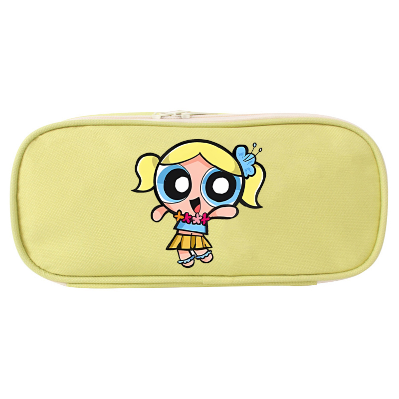 パワーパフガールズ鉛筆ケースブロッサムバブルズバターカップ学 - Beauty Makeup For Kids のレビューと価格