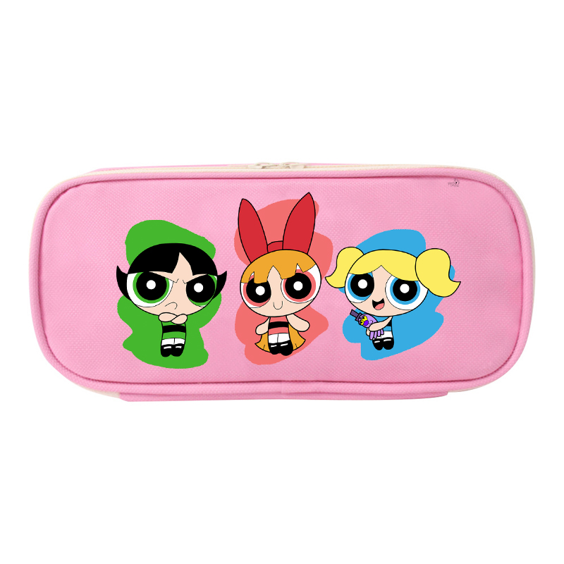 パワーパフガールズ鉛筆ケースブロッサムバブルズバターカップ学 - Beauty Makeup For Kids のレビューと価格