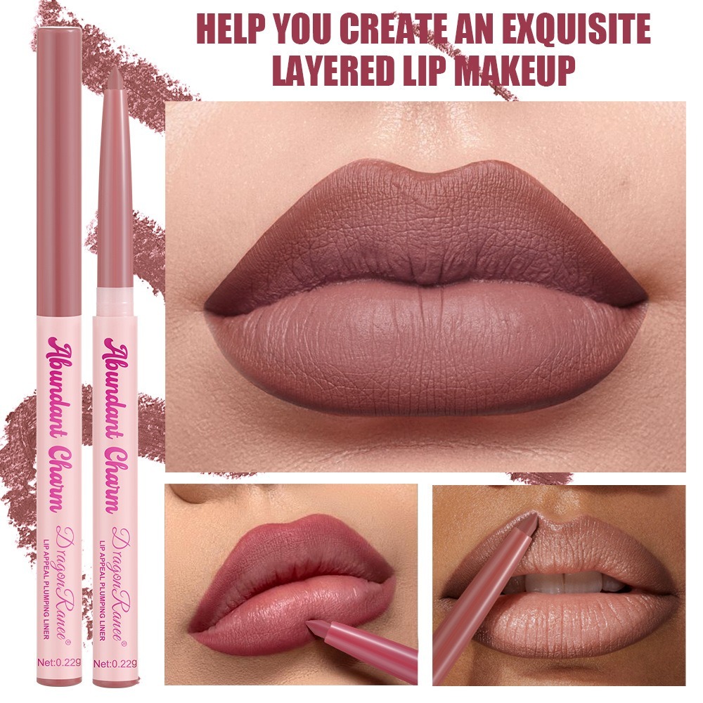 長持ちする防水マットヌードリップライナーリップスティックペン - Lip Liner Pencil のレビューと価格